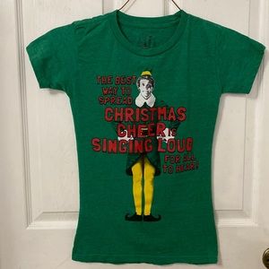 Elf Movie green Christmas Holiday t-shirt